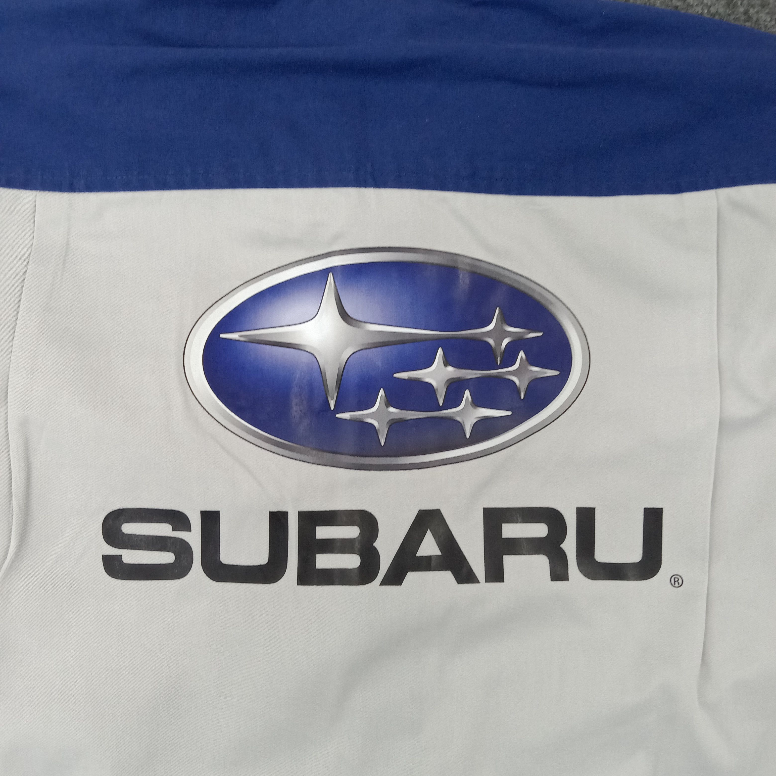 Vintage SUBARU Japanese Racing Team Shirt Jacket Size US L / EU 52-54 / 3 - 2 Thumbnail