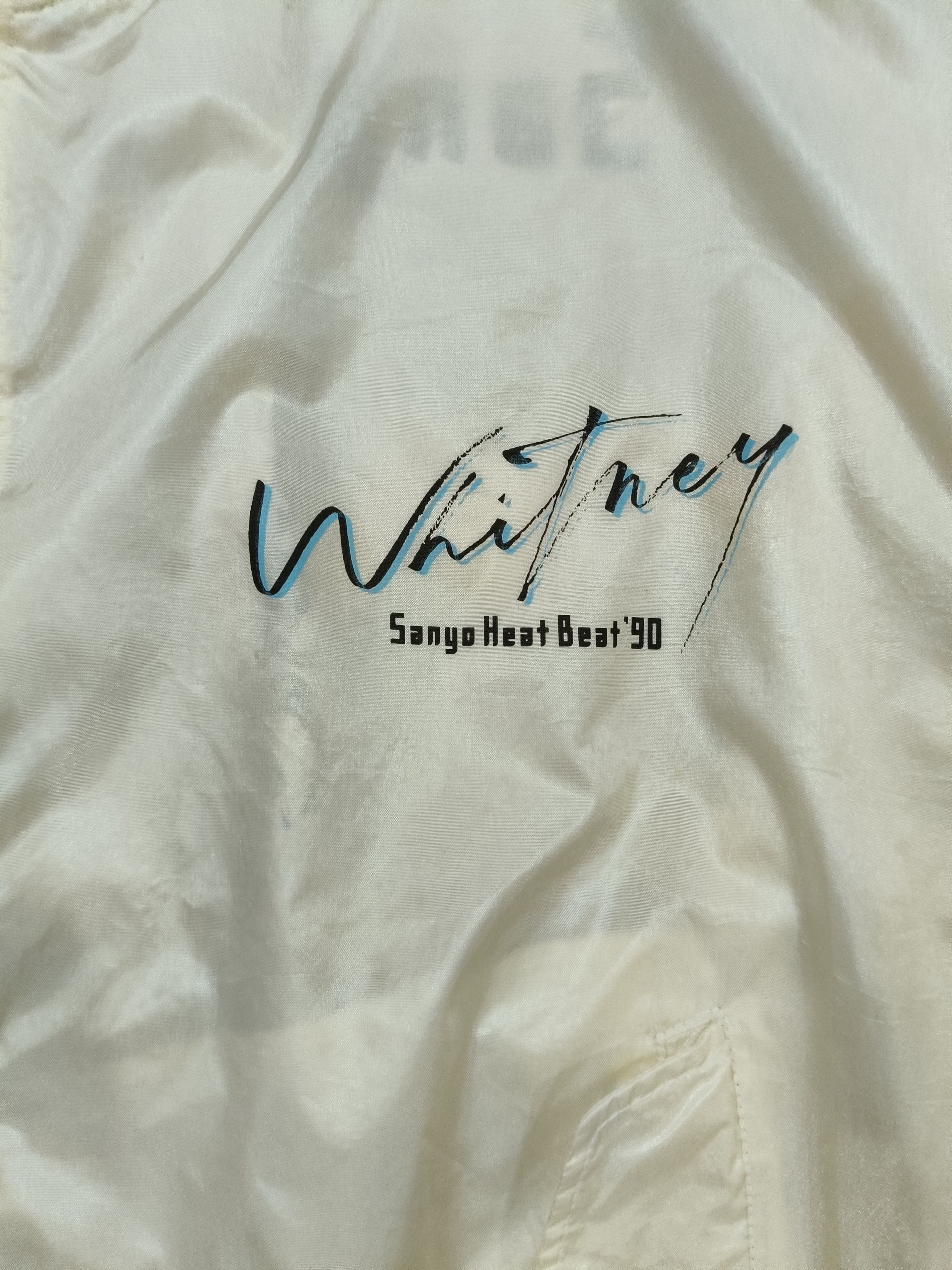Band Tees × Vintage Whitney Houston Sanyo Heat Beat 1990 Concert Size US L / EU 52-54 / 3 - 3 Thumbnail