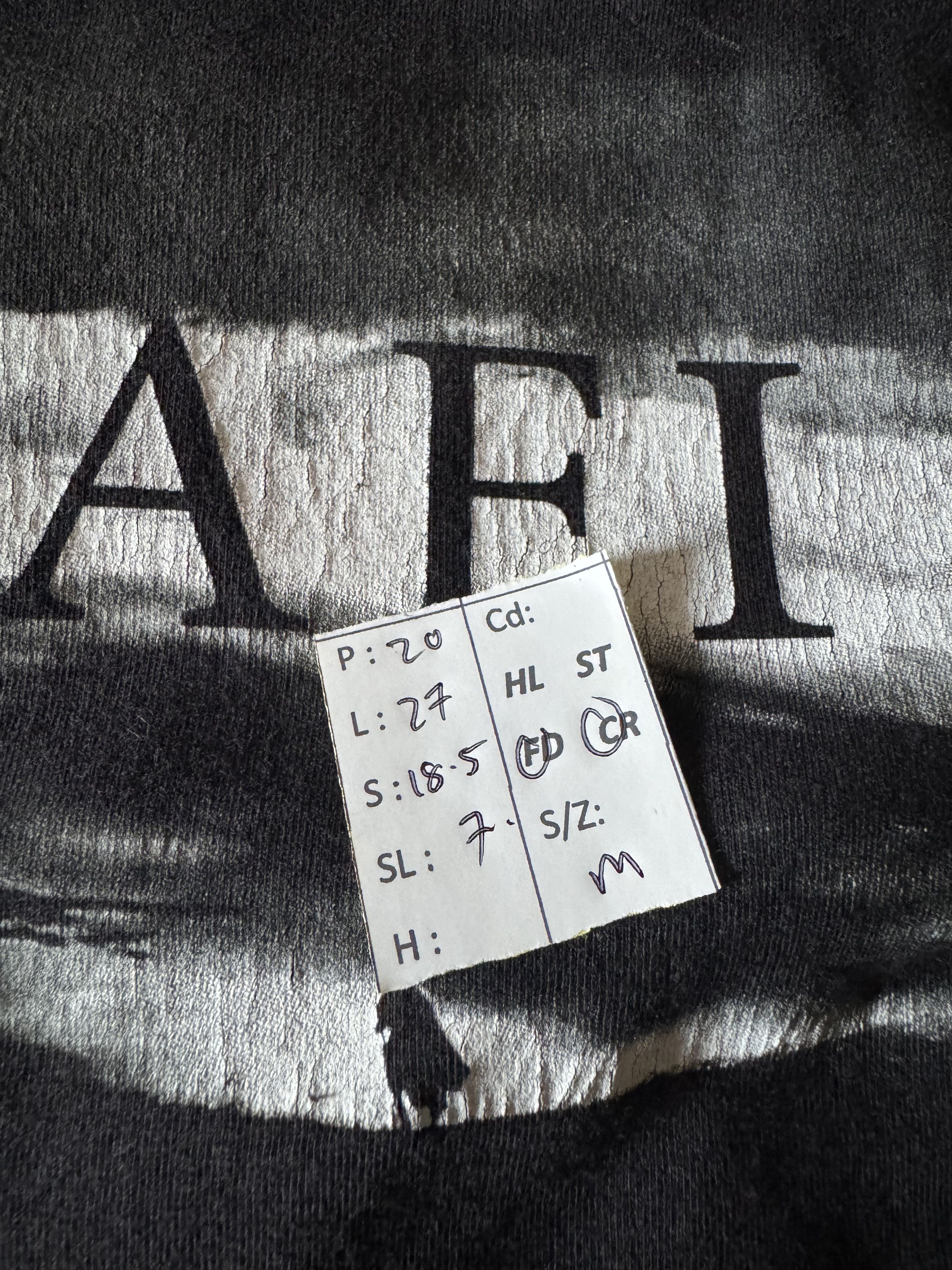 Band Tees VINTAGE 2014 AFI BURIALS TOUR FADED TEE alkaline trio used Size US M / EU 48-50 / 2 - 16 Thumbnail