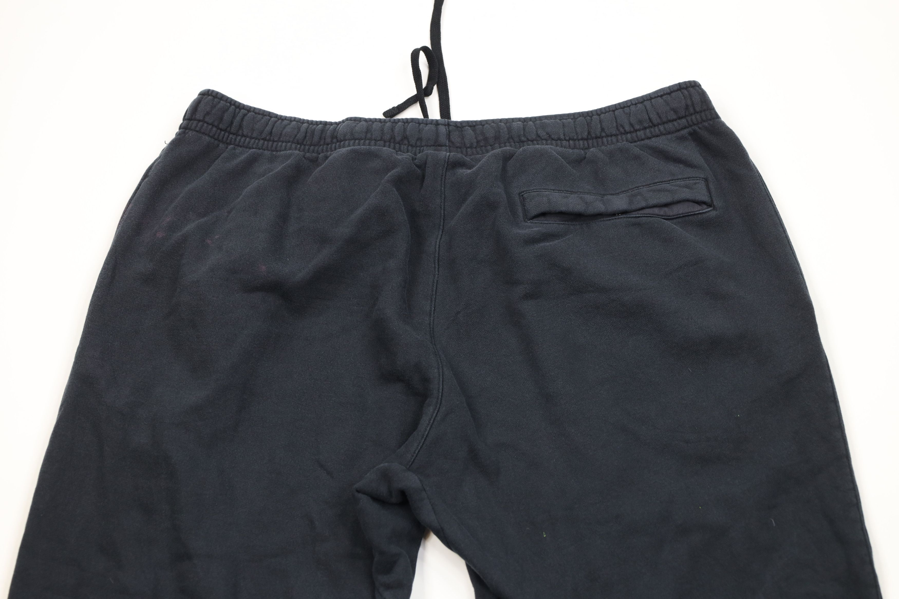 Nike Vintage Nike Scott Mini Swoosh Wide Leg Sweatpants Black Size US 40 / EU 56 - 10 Thumbnail