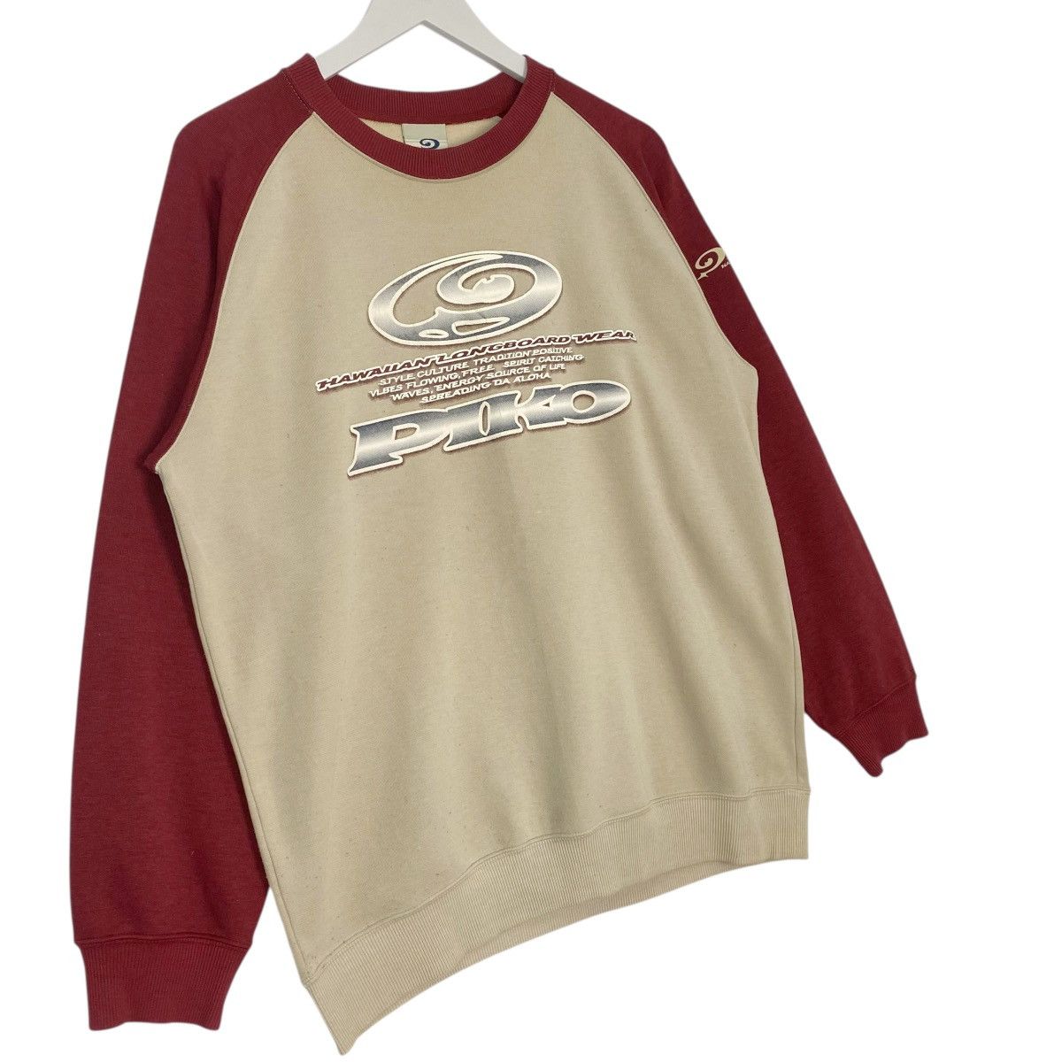 Vintage Vintage Piko Hawaiian Sweatshirt Crewneck Brown Size M Size US M / EU 48-50 / 2 - 2 Thumbnail