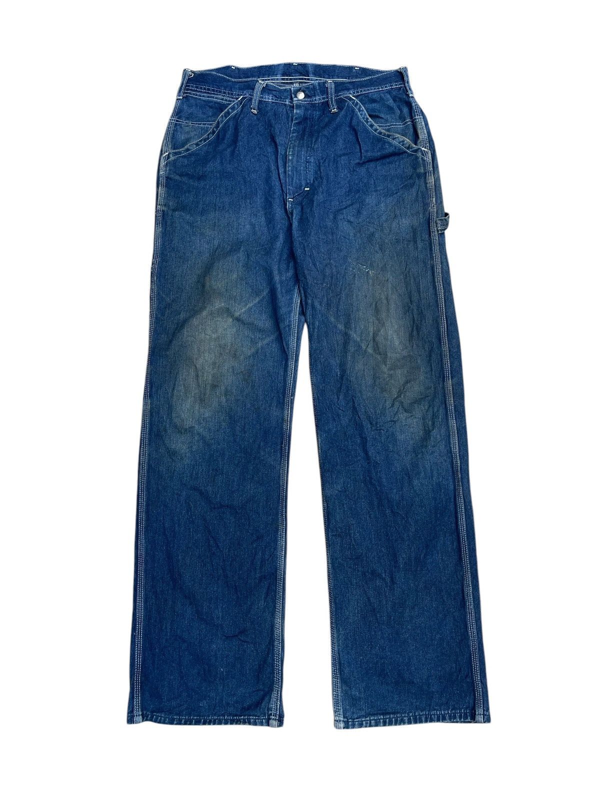 Japanese Brand Nicolas Lee Heavy denim skirt pants | Grailed