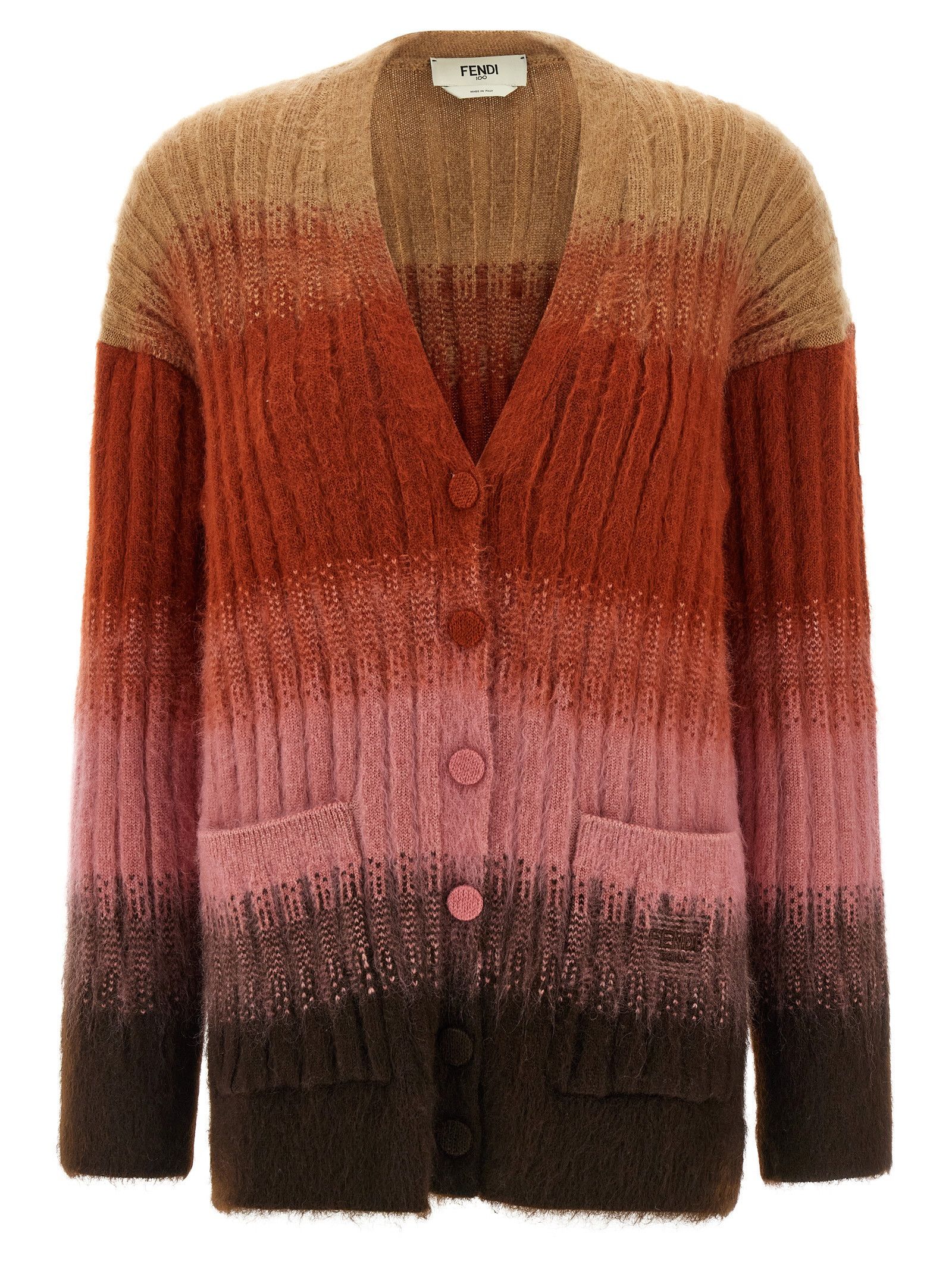 Fendi Vanisé knit cardigan Size XS / US 0-2 / IT 36-38 - 1 Thumbnail