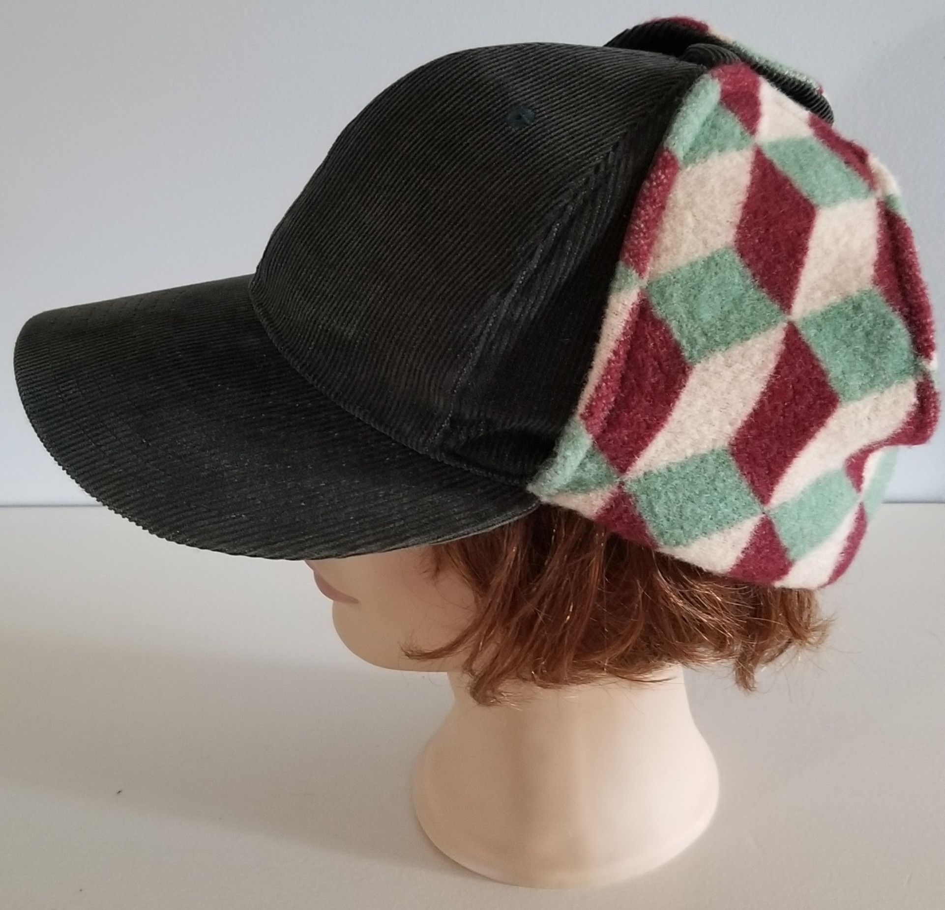 FACETASM Corduroy Kapital Chrome Deerstalker Cap Hat