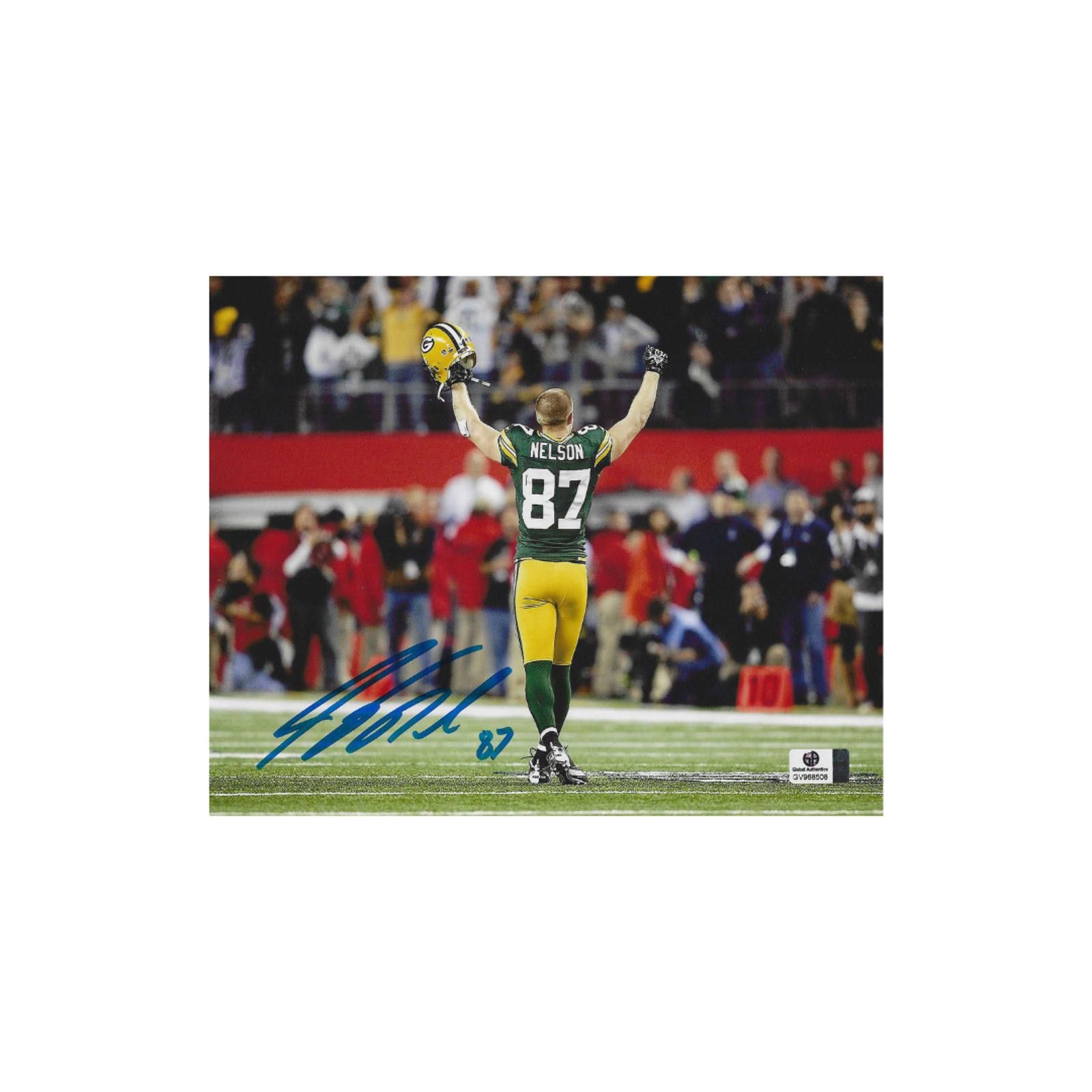 Other Jordy Nelson Packers Autographed 8x10 Photo With COA W/Frame Size ONE SIZE - 3 Thumbnail