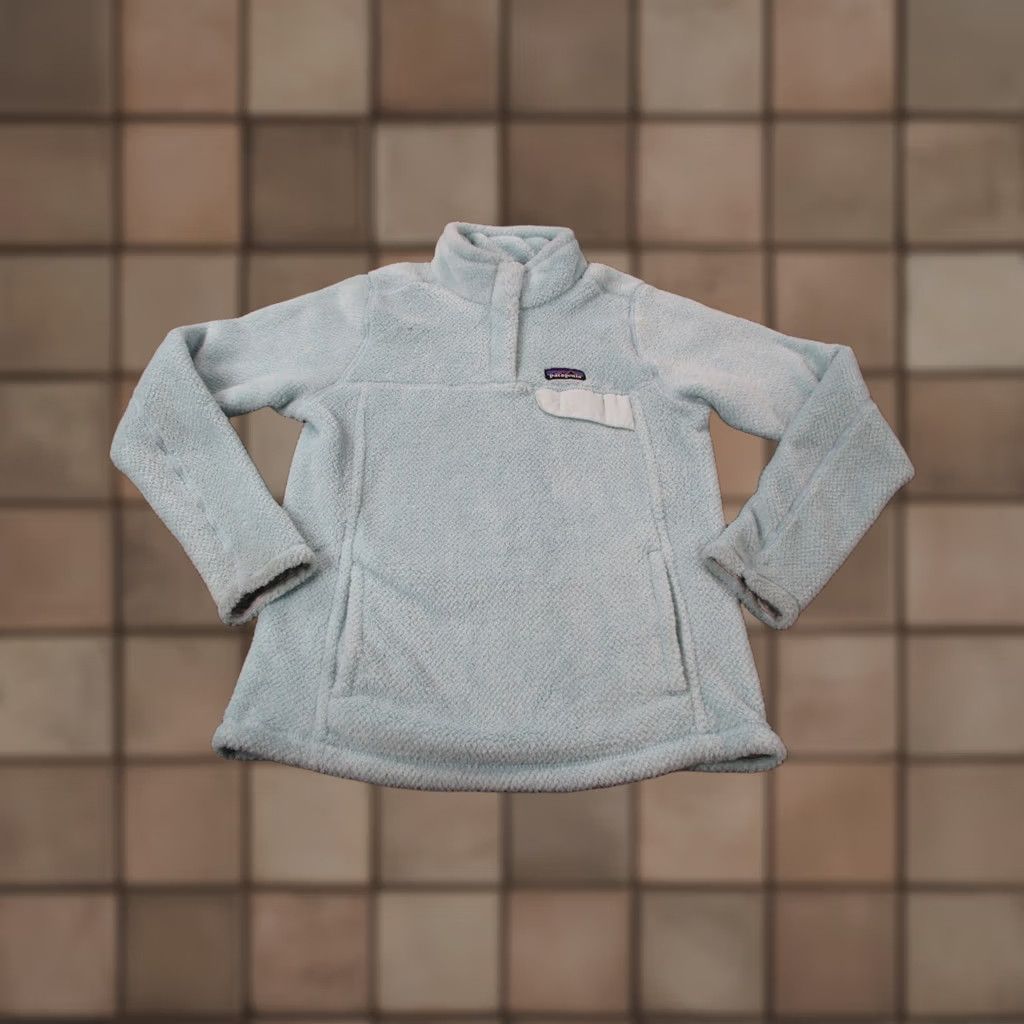 Patagonia Patagonia Jacket Women M Blue Snap Fleece Lined Windproof Casual Outdoor Jacket M Womens Blue Patagonia Snap Jacket Fleece Windproof Pockets Size M / US 6-8 / IT 42-44 - 1 Thumbnail