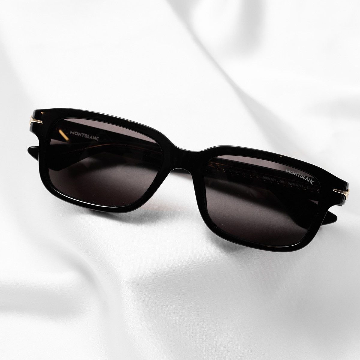 Montblanc MONTBLANC MB0436S 001 SUNGLASSES Size ONE SIZE - 6 Thumbnail