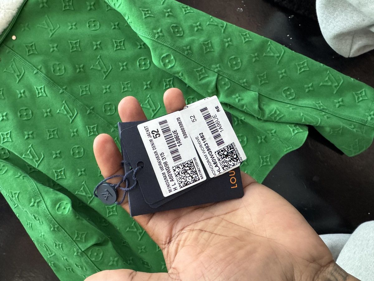 Louis Vuitton LV Green monogram jacket Size US L / EU 52-54 / 3 - 15 Thumbnail