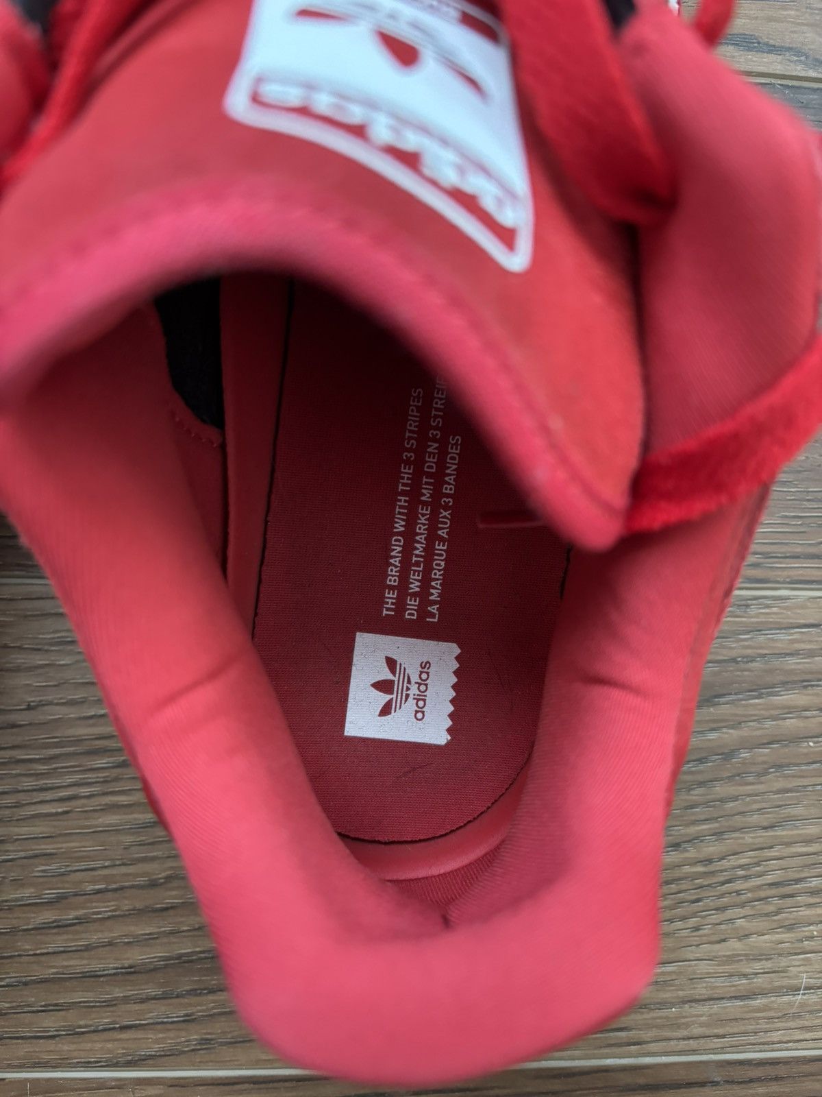 Adidas Adidas Bucktown Red/White Size 12 Size US 12 / EU 45 - 6 Thumbnail