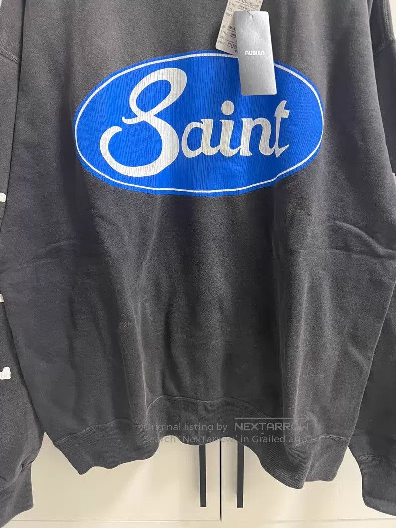Saint Michael Saint Michael Vintage old sweatshirt Size US XL / EU 56 / 4 - 4 Thumbnail