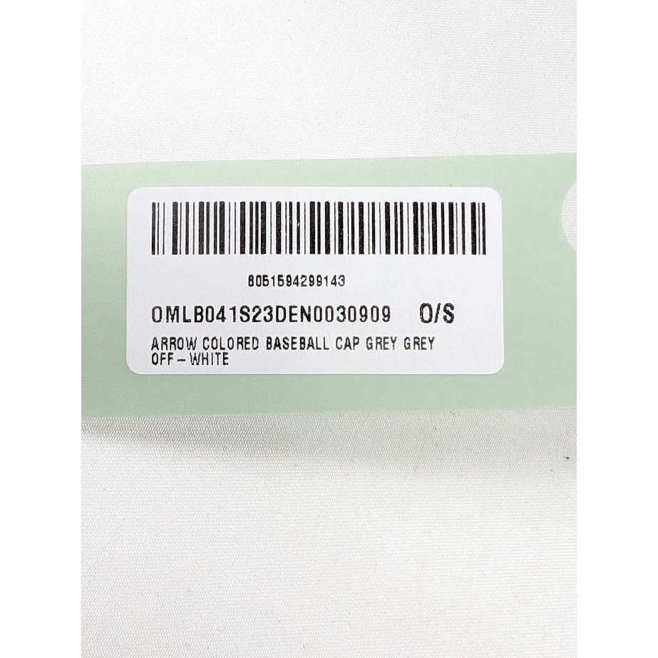 Off-White o1rshd1 Q:2 / Size: OS Arrow Colored Baseball Cap in Grey Size ONE SIZE - 22 Thumbnail