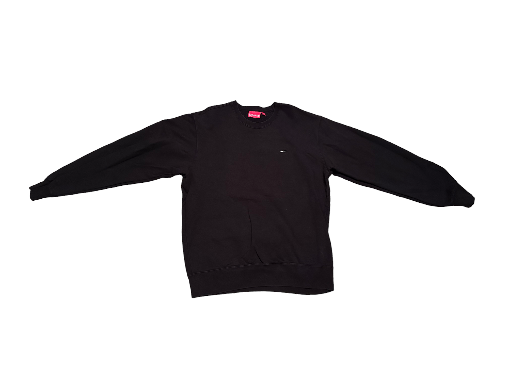 FW19 Small Box Crewneck XL Black