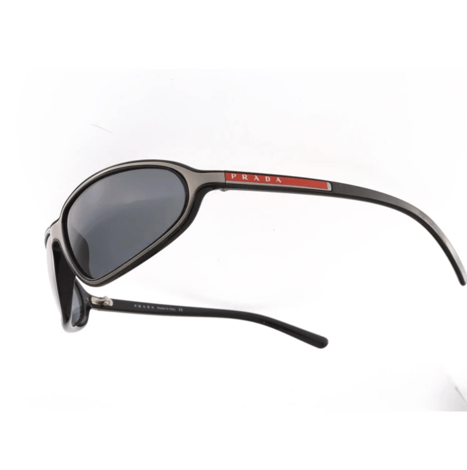 Prada PRADA Sunglasses Flame 2004 Star Fire Rectangle Wrap Shield Size ONE SIZE - 1 Thumbnail