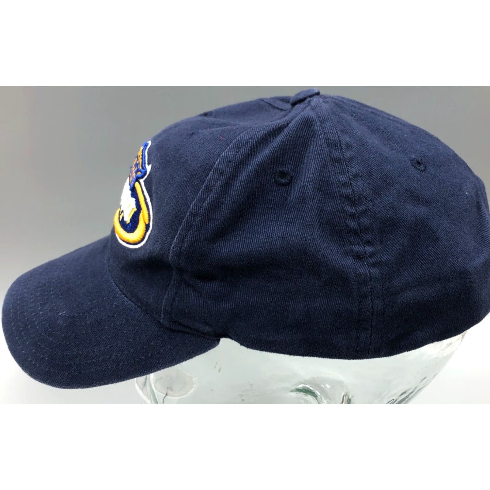 American Needle VINTAGE American Needle Corona Extra Hat Cap Snapback Adjustable Twill Blue 90s Dad Beer Logo Outdoor Classic Retro Hipster Mens Hats Size ONE SIZE - 4 Thumbnail