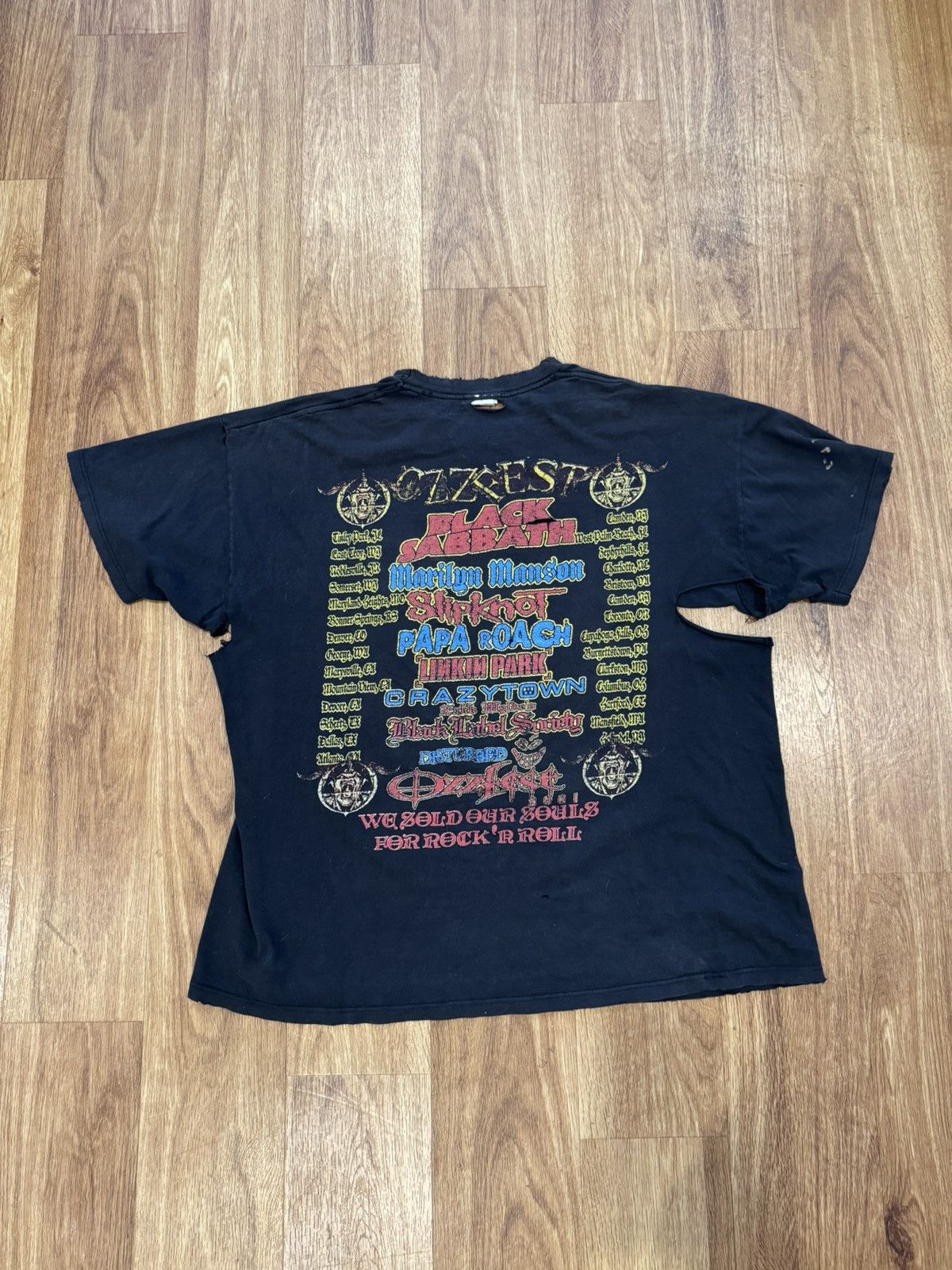 Ozzy Osbourne × Vintage Ozzfest 01’ Single Stich Size US XL / EU 56 / 4 - 4 Thumbnail