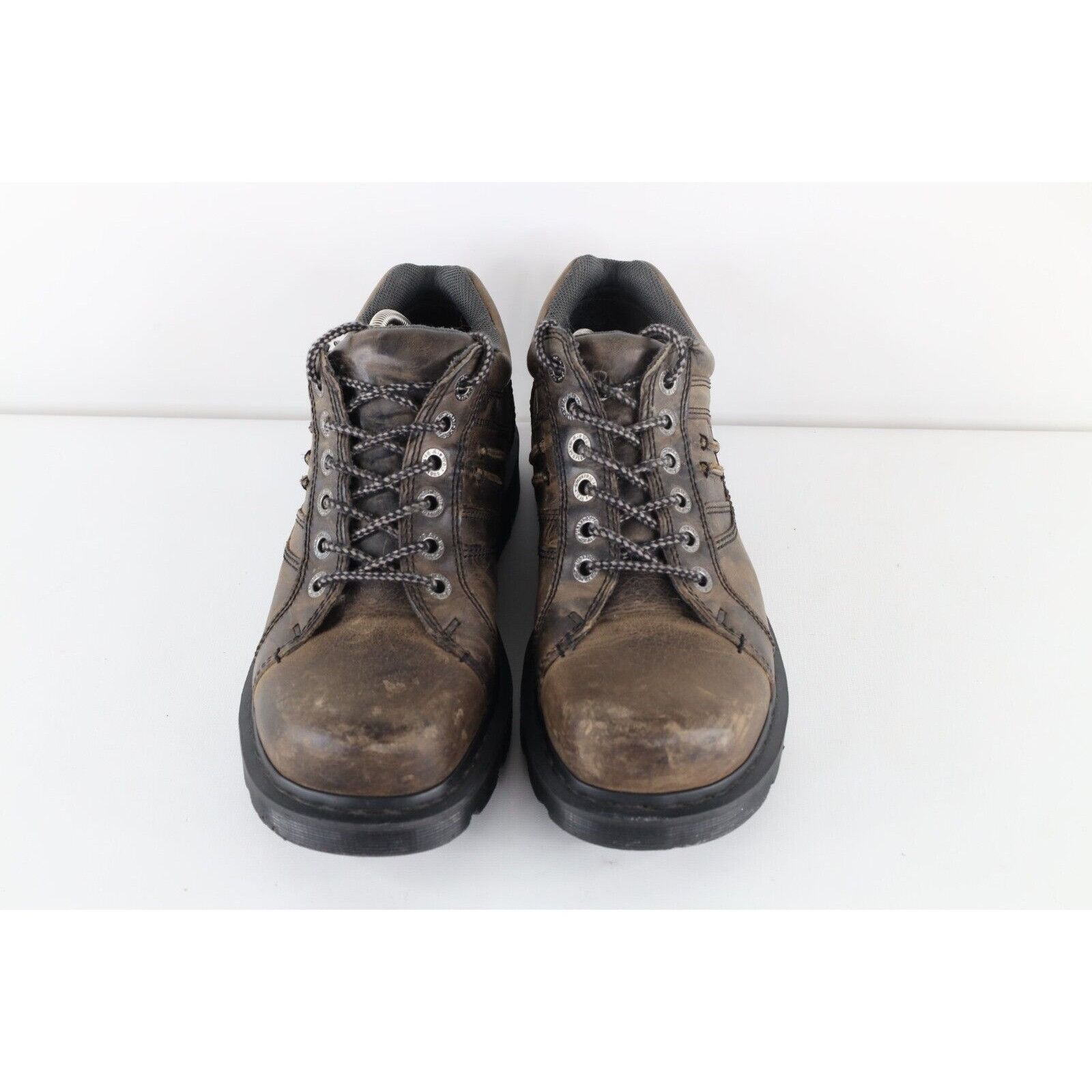 Dr. Martens Vintage Doc Dr Martens Distressed Chunky Leather Shoes Size US 10.5 / EU 43-44 - 2 Thumbnail