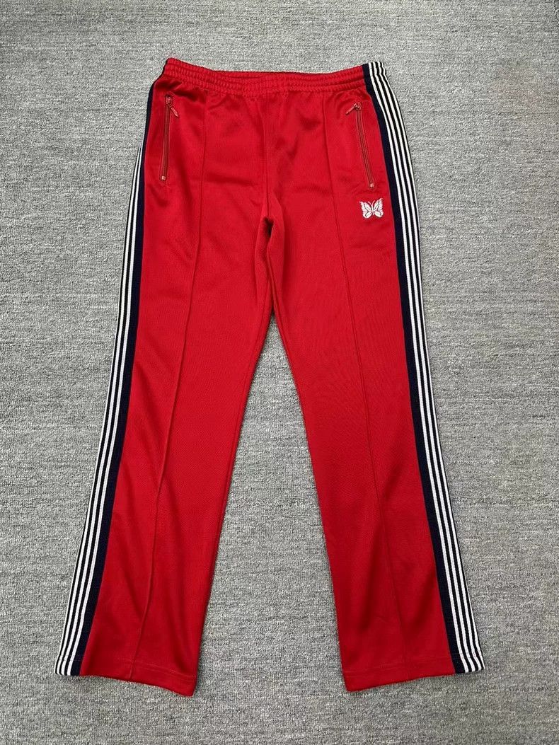 Needles Needles Butterfly Sweatpants Red M - dmc Size US 30 / EU 46 - 1 Thumbnail