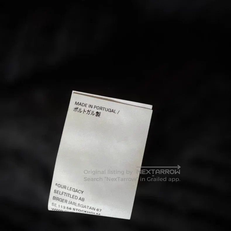 Our Legacy Our Legacy Black Sweater Size US M / EU 48-50 / 2 - 6 Thumbnail