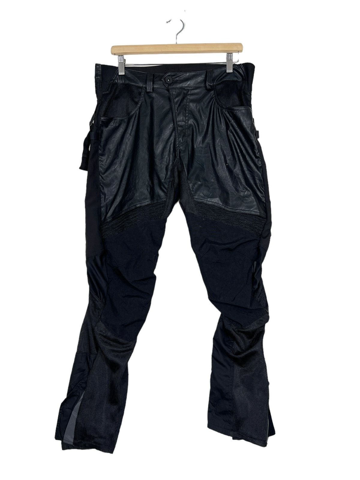 Japanese Brand 🔥 FIELD CORE CORDURA BLACK NINJAZ CYBERPUNK PANTS Size US 34 / EU 50 - 2 Thumbnail