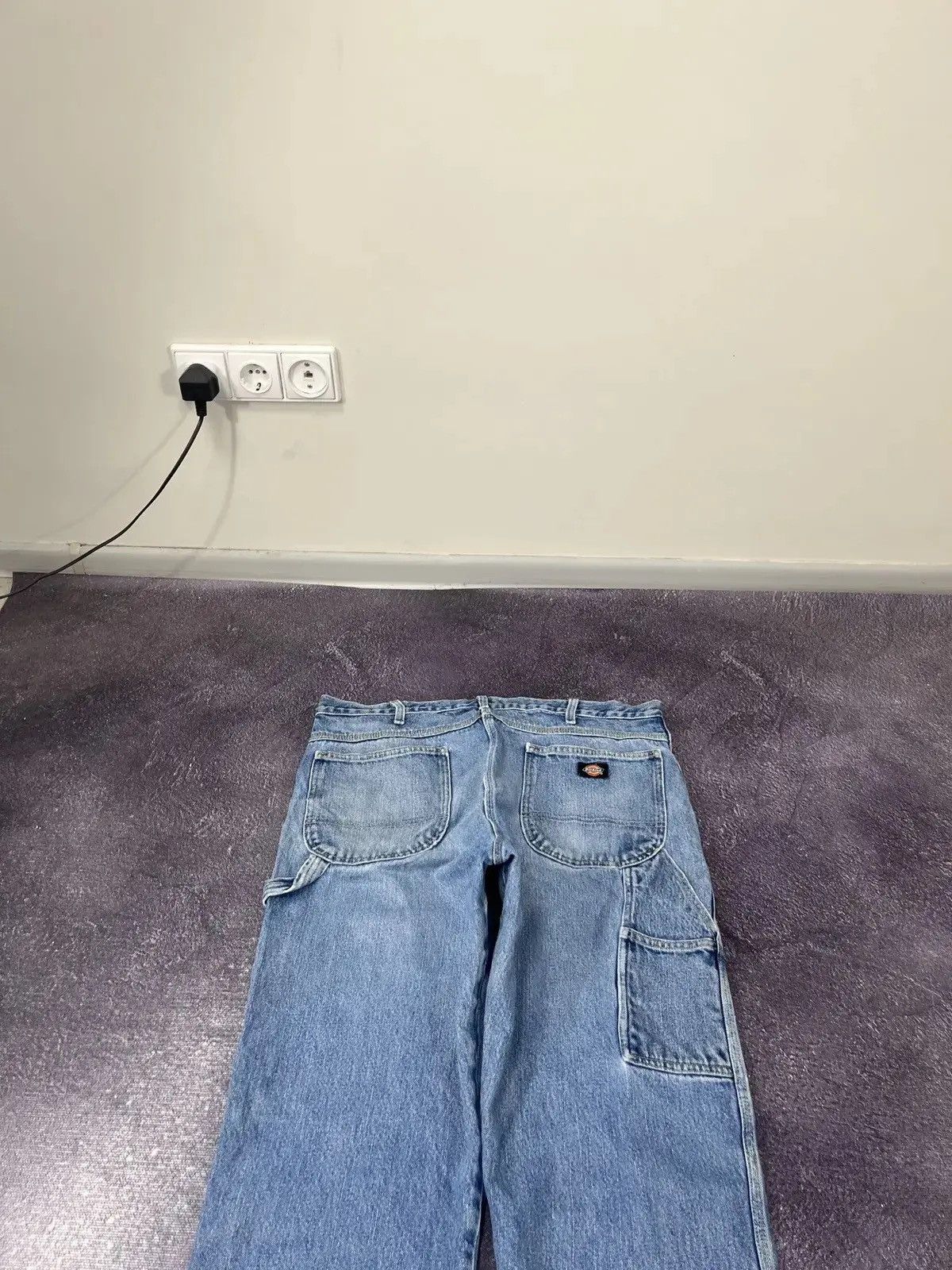 Dickies × Vintage Vintage Dickies Y2K Denim Light Blue Work Hype Jeans Size US 36 / EU 52 - 5 Thumbnail
