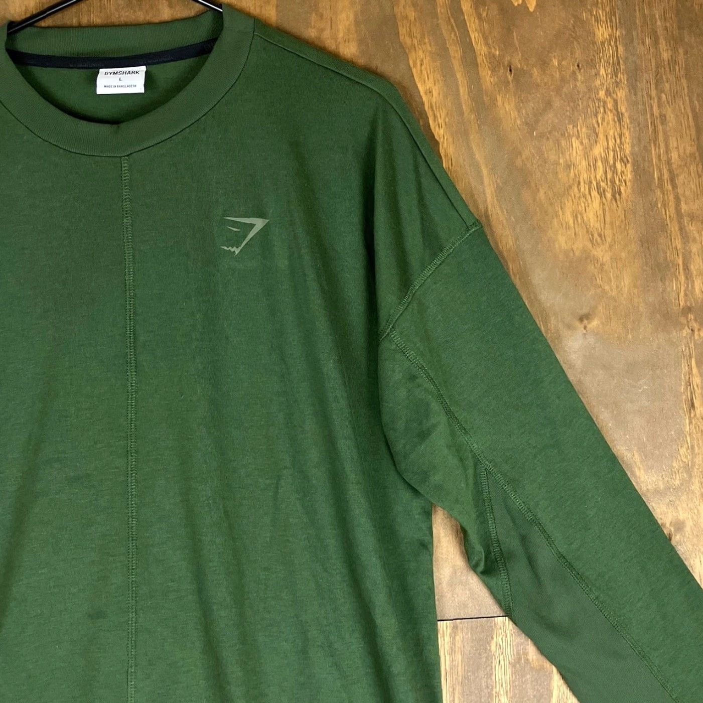 Gymshark Gymshark Womens Shirt Green Long Sleeve Activewear Crew Neck Pullover Large Size L / US 10 / IT 46 - 5 Thumbnail