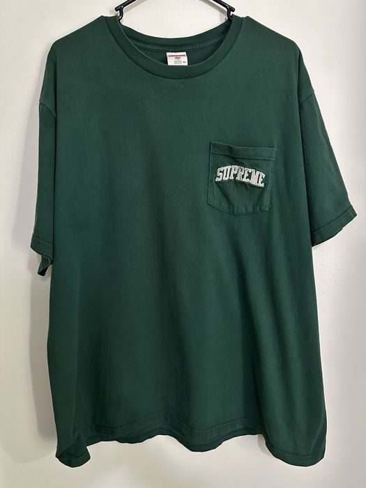 Supreme Supreme NFL Raiders '47 Pocket Tee | Grailed