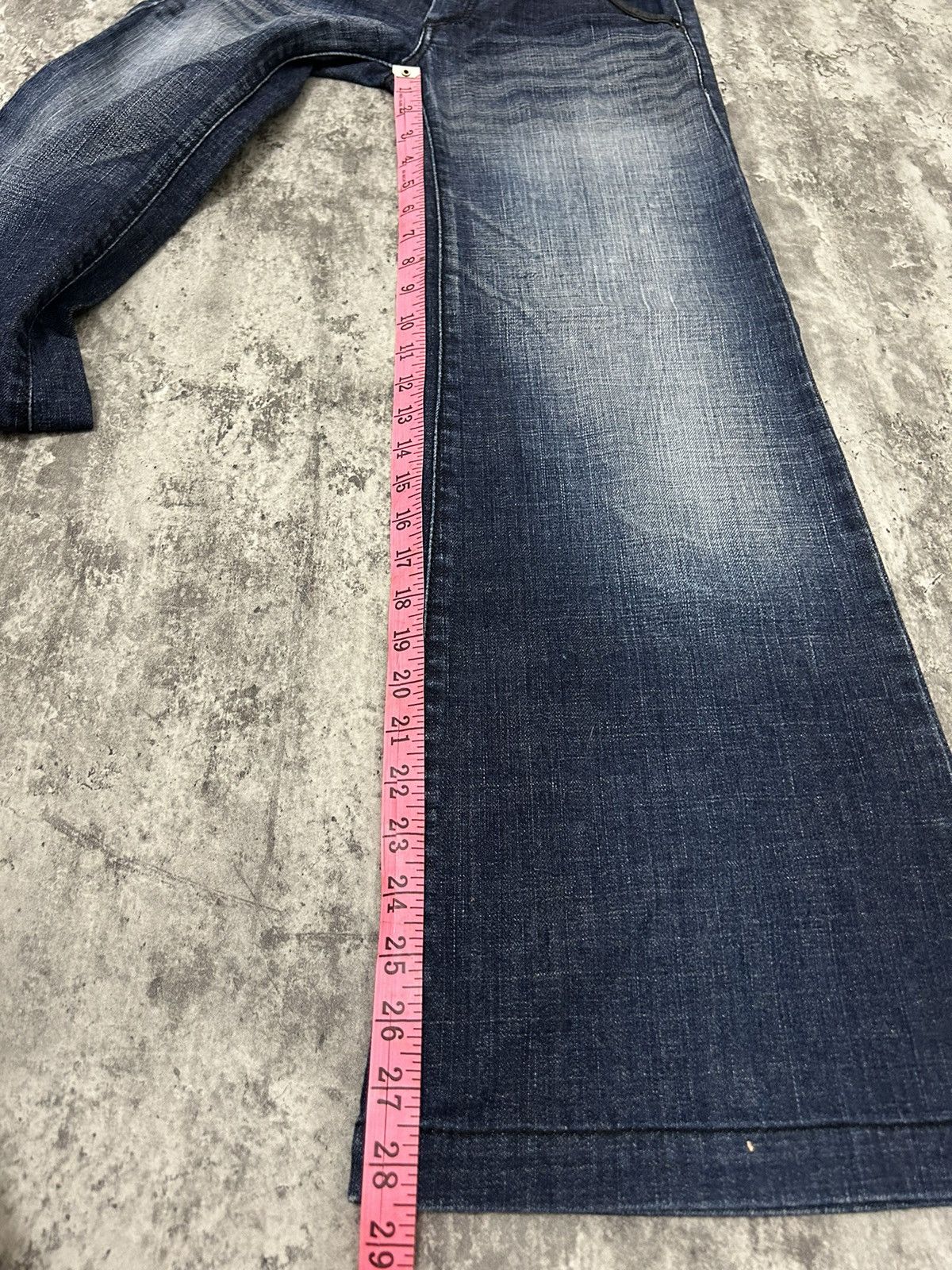 If Six Was Nine × Japanese Brand × Tornado Mart irise Japan MudWash Flare Jeans Size US 29 - 20 Thumbnail