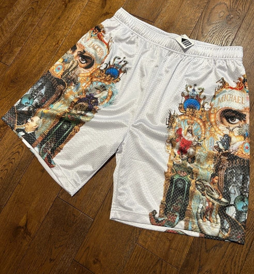 Supreme Supreme Michael Jackson Dangerous Mesh Short White
