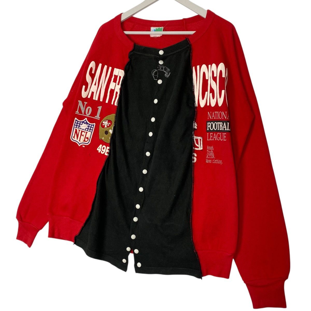 Other Vintage 90s San Fracisco 49 Ers Sweatshirt Custom Baggy Red Size US M / EU 48-50 / 2 - 2 Thumbnail