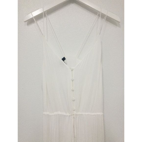 Paige Paige Lyssa White Maxi Dress Size M / US 6-8 / IT 42-44 - 6 Thumbnail