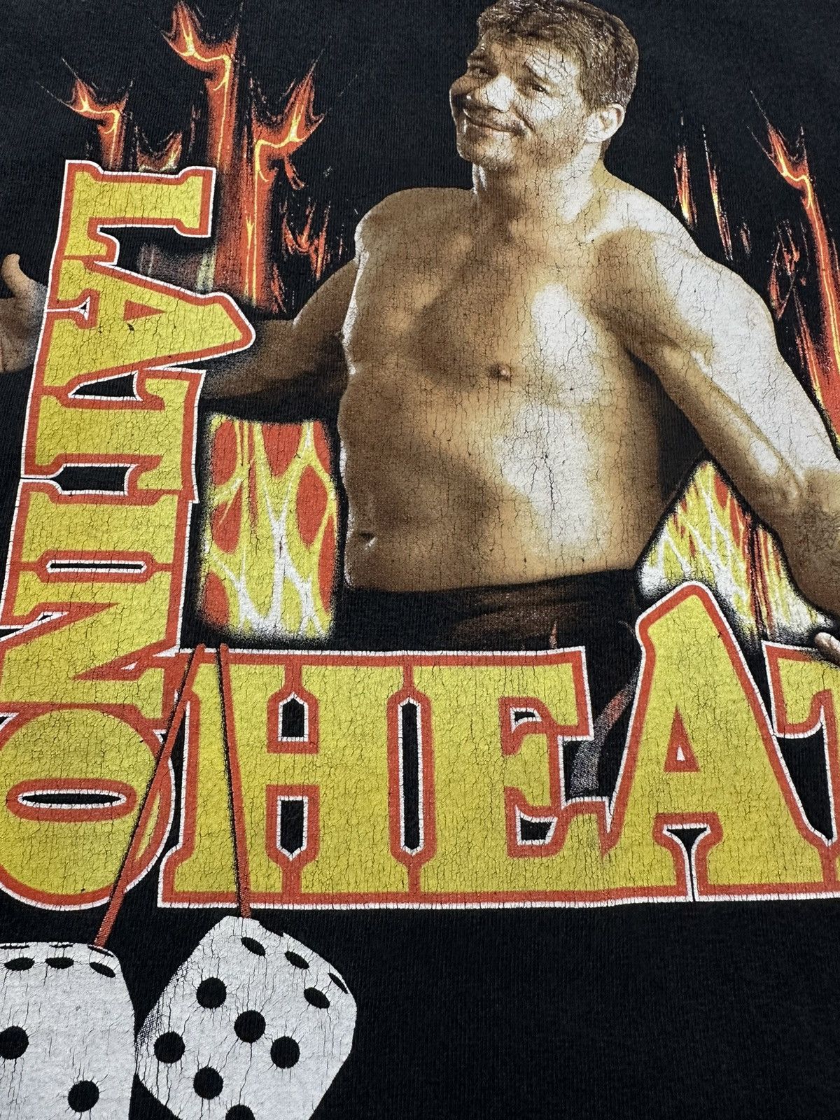 WWE Crazy Y2K WWE Eddie Guerrero Latino Heat Wrestling T-Shirt Size US XL / EU 56 / 4 - 6 Thumbnail