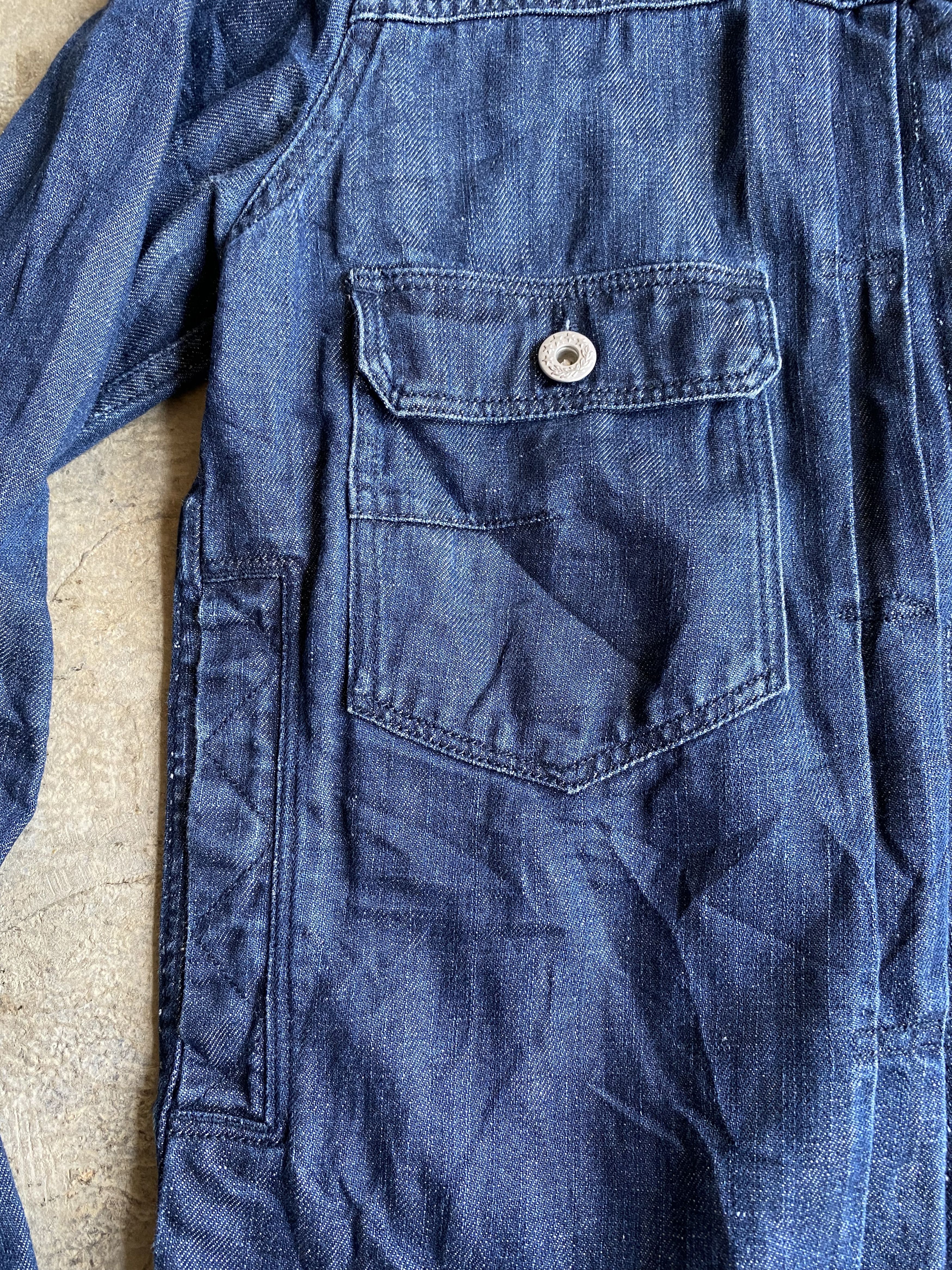 Japanese Brand Grageblue japan denim jacket Size US S / EU 44-46 / 1 - 3 Thumbnail