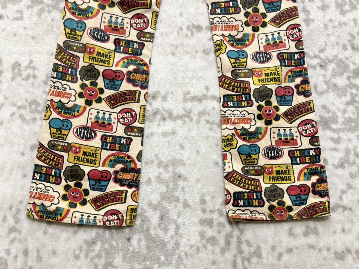 Hysteric Glamour Flare CHEEKYLIBERI Over Print Hysteric Style Design Pant Size US 26 / EU 42 - 13 Thumbnail