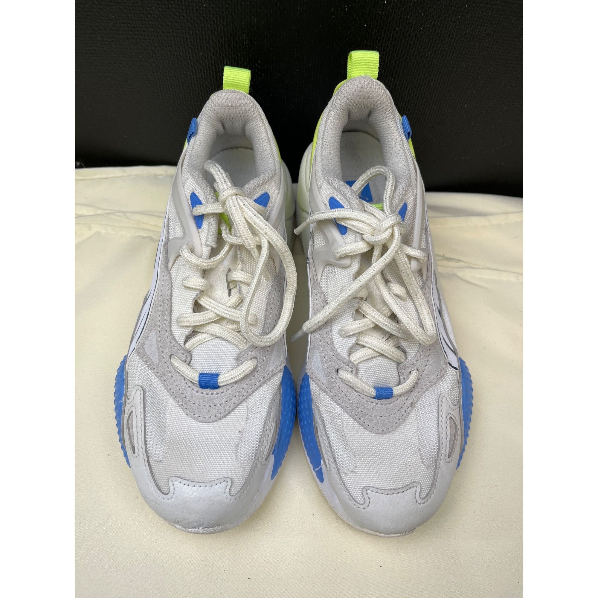 Puma Puma RS-X Mens White Running Sneakers Size 5.5 SKU 6372 Size US 5.5 / EU 38 - 2 Thumbnail