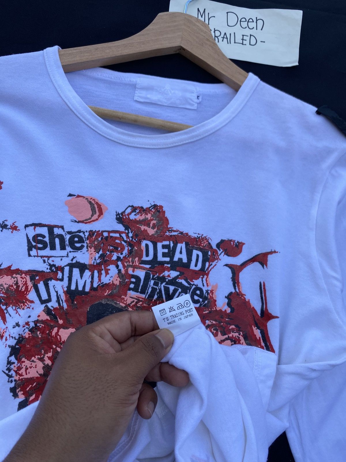 Japanese Brand Rare She’s Dead, I’m Alive, I’m Yours" Seditionaries T-shirt Size S / US 4 / IT 40 - 18 Thumbnail