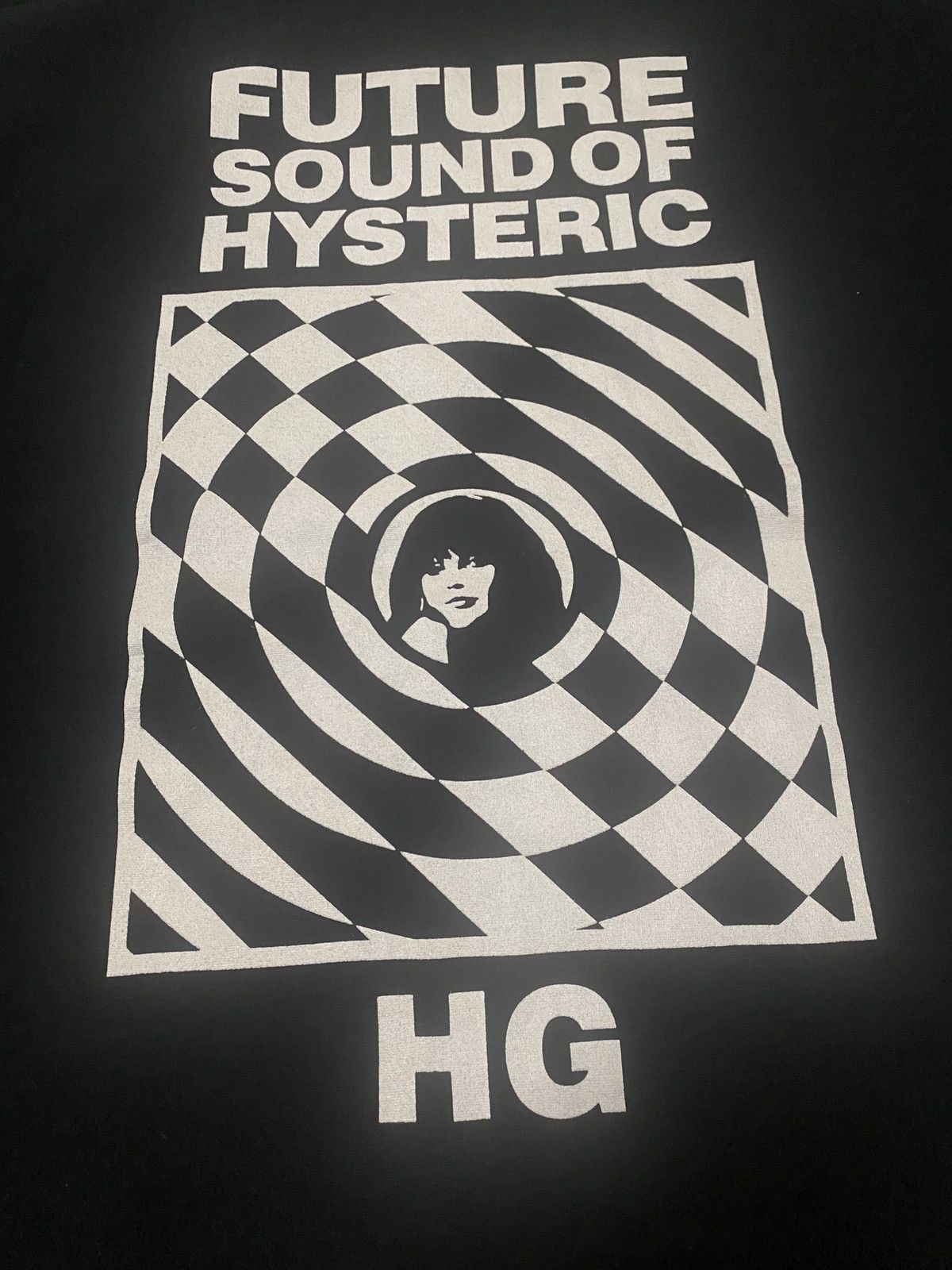 Hysteric Glamour × Japanese Brand × Vintage 💥RARE💥HYSTERIC GLAMOUR “FUTURE SOUND OF HYSTERIC”SWEATSHIRT✨ Size US XXL / EU 58 / 5 - 6 Thumbnail