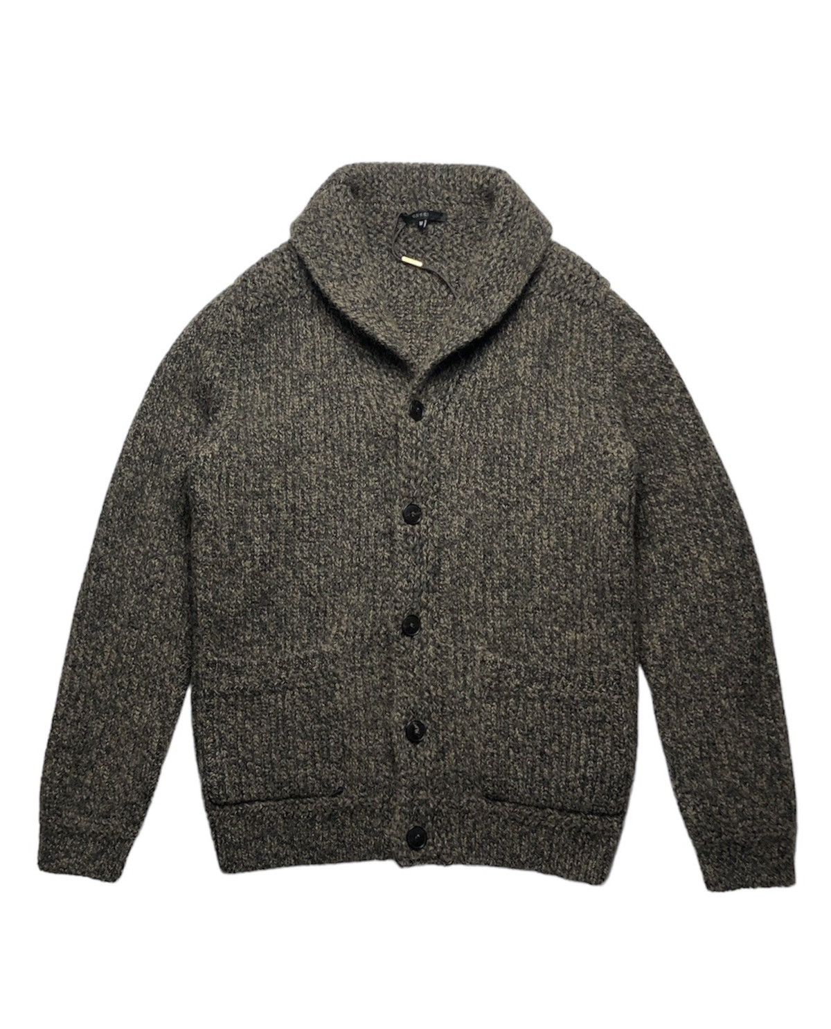 Gucci Gucci heavy wool shawl cardigan Size US M / EU 48-50 / 2 - 1 Thumbnail