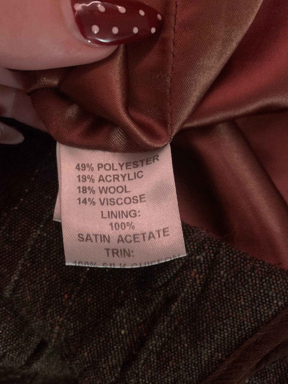 Other Mia Perez Brown Mid-Length Skirt. Size 30" / US 8 / IT 44 - 3 Thumbnail