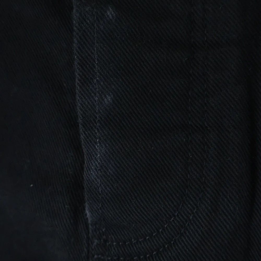 Chrome Hearts 31inch Chrome Hearts Fleur Knee Black Denim Pants Size US 34 / EU 50 - 5 Thumbnail