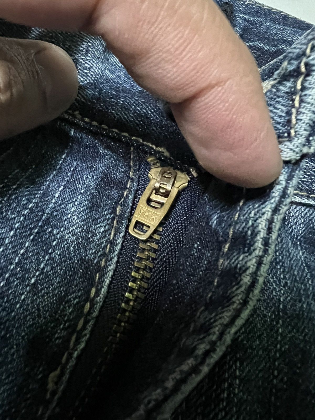 Beauty Beast × If Six Was Nine × Japanese Brand 💥Insane 90’s Style Japanese Sorridere Distress Washed Jean Size US 33 - 16 Thumbnail