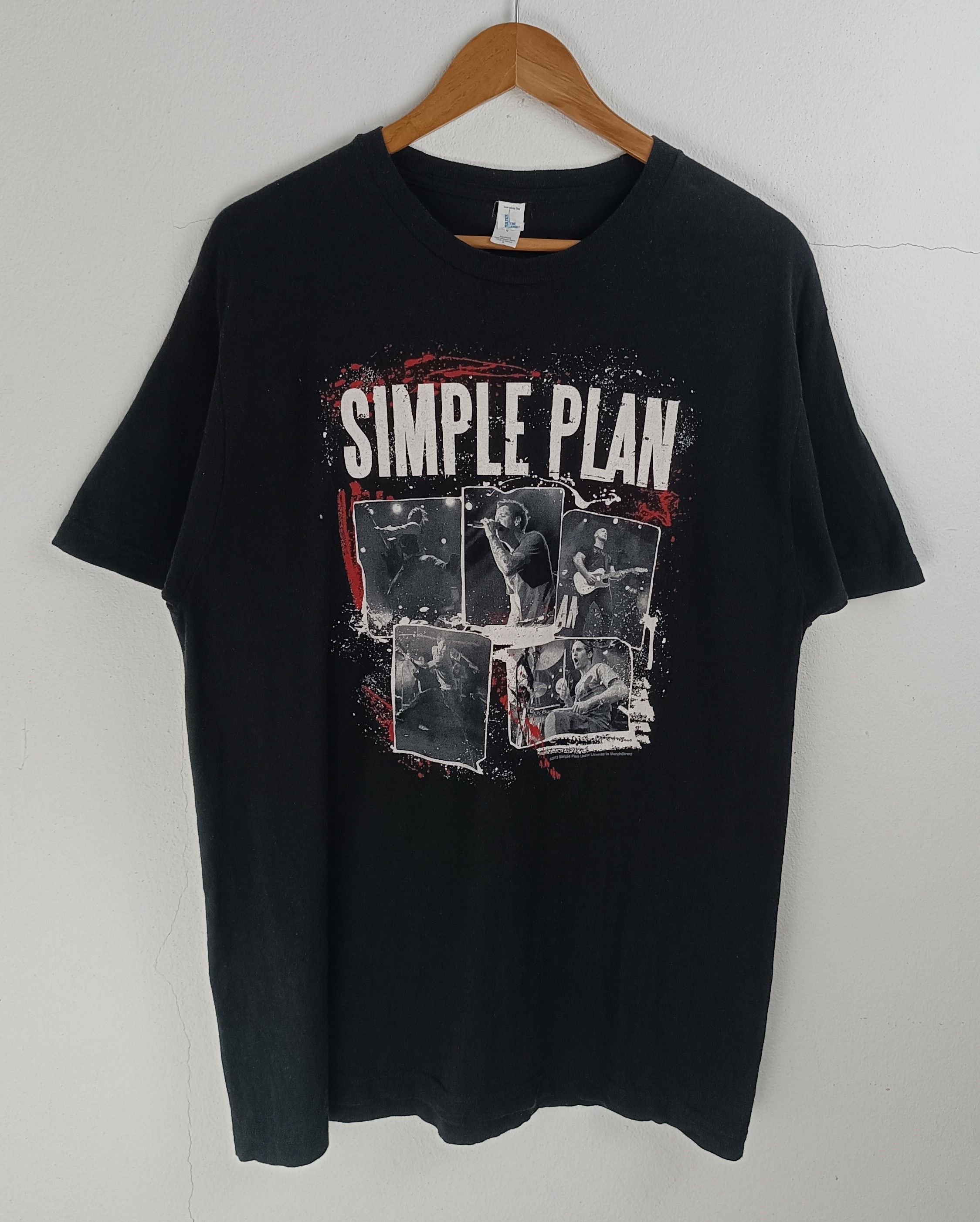 Band Tees VINTAGE SIMPLE PLAN TEE (sum 41 blink 182 good charlotte) Size US L / EU 52-54 / 3 - 3 Thumbnail