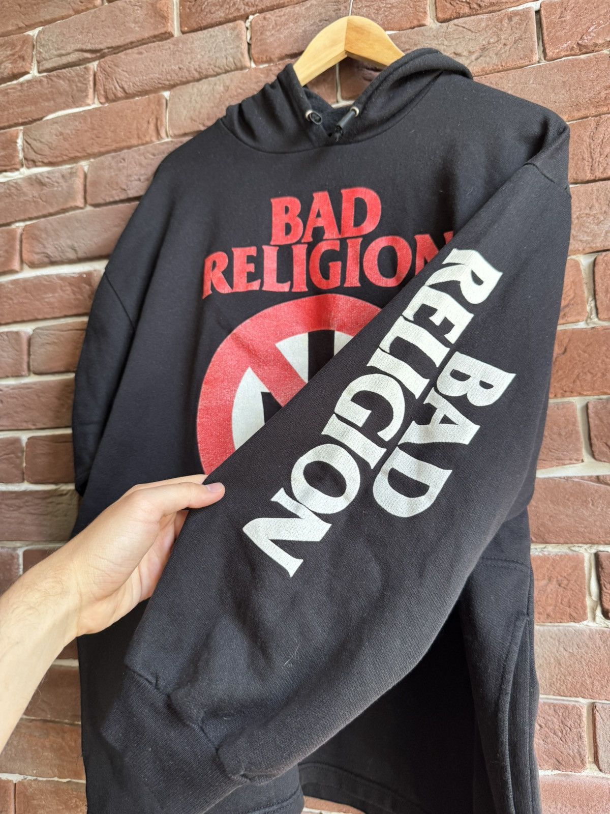 Band Tees Vintage 90s Bad Religion Band Hoodie Black Flag Blink-182 XL Size US L / EU 52-54 / 3 - 5 Thumbnail