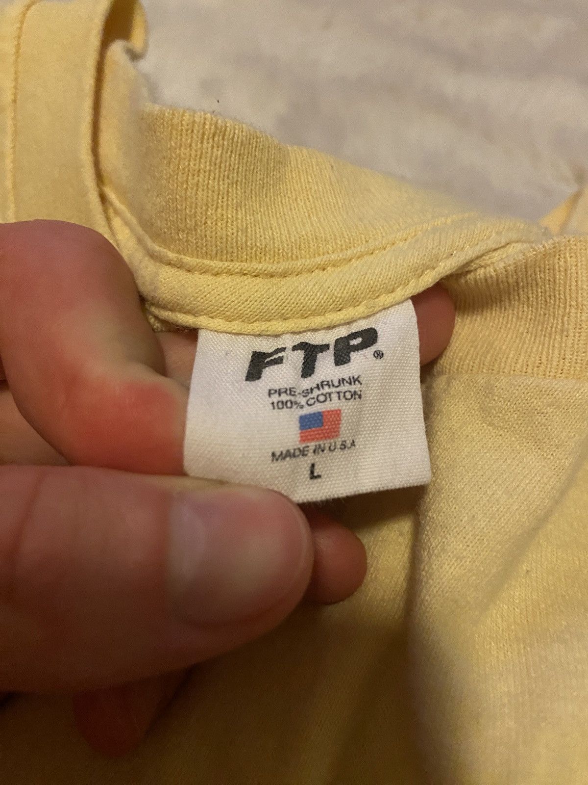 Fuck The Population Fuck The Population ‘Destroyer’ Yellow T-Shirt Size US L / EU 52-54 / 3 - 4 Thumbnail