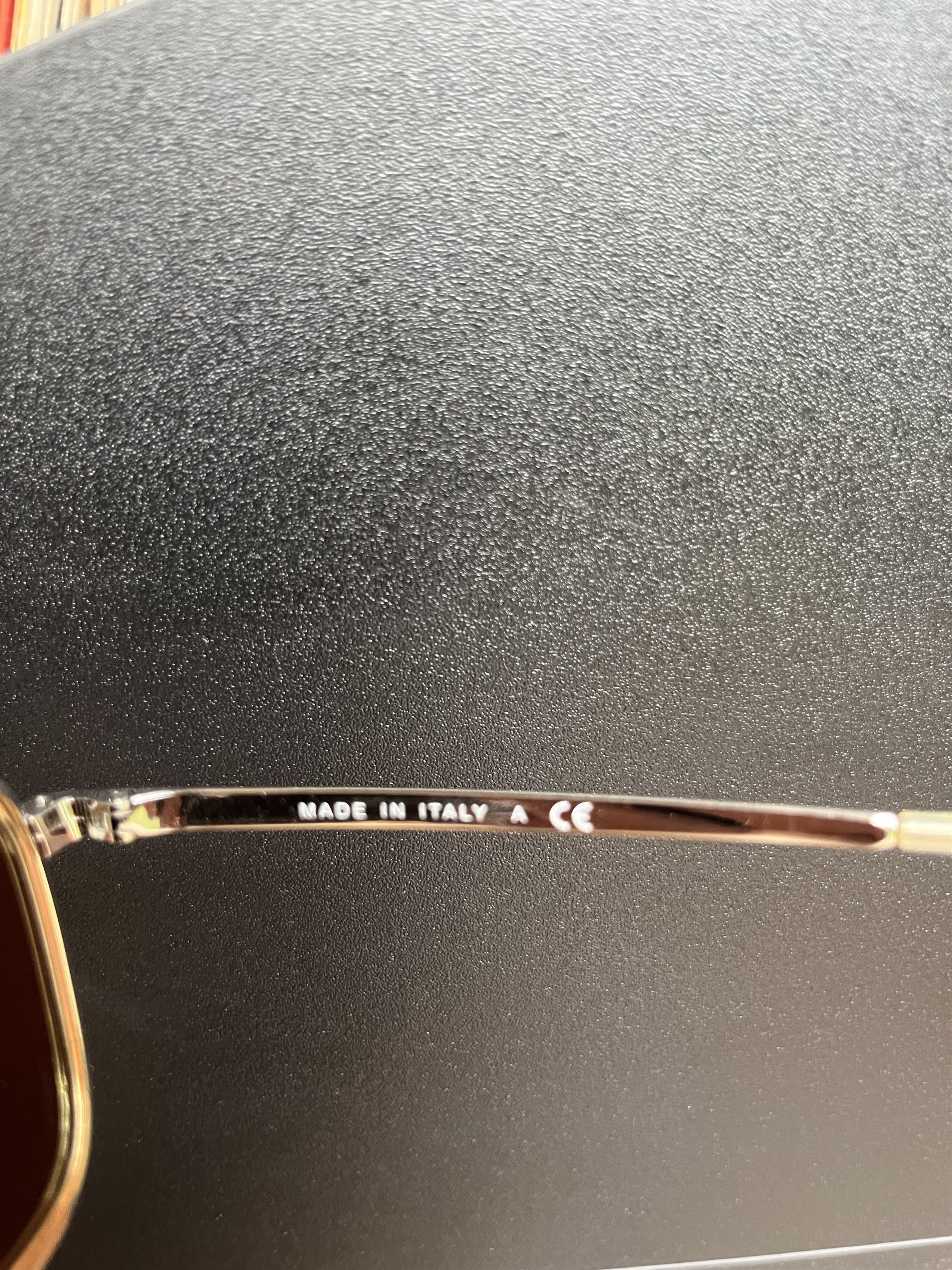 Chanel Chanel Metal Pilot Sunglasses 4241 Gold Size ONE SIZE - 8 Thumbnail