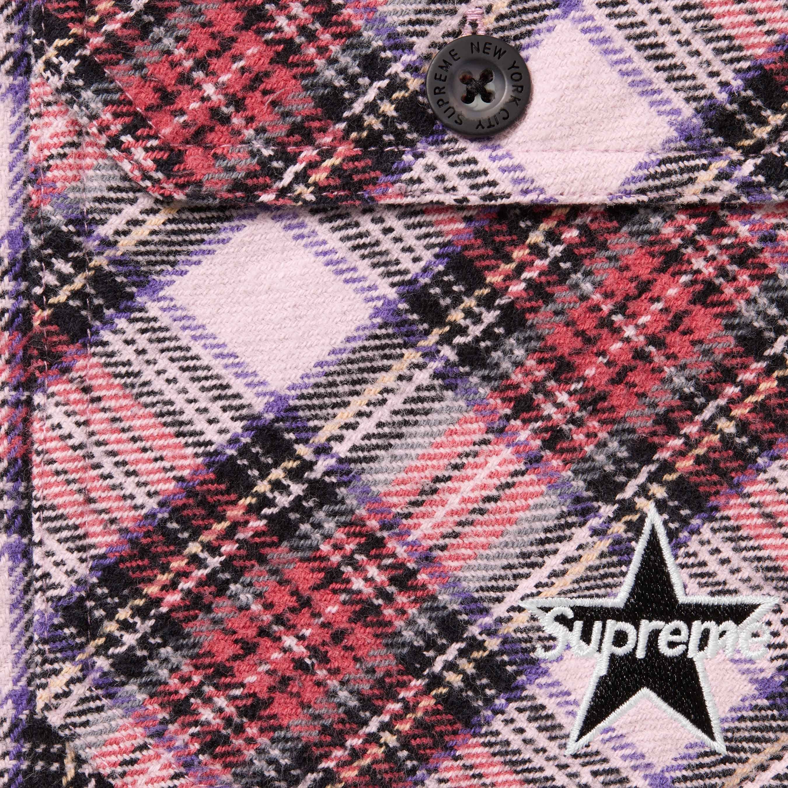 Supreme Supreme Thermal Lined Zip Up Flannel Shirt Size US M / EU 48-50 / 2 - 3 Thumbnail