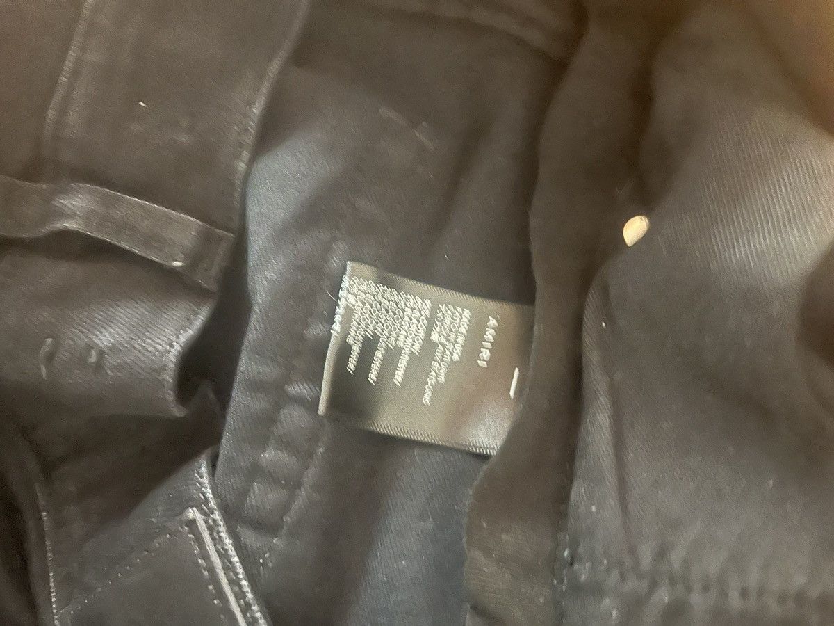 Amiri Black distressed skinny jeans Size US 31 - 3 Thumbnail