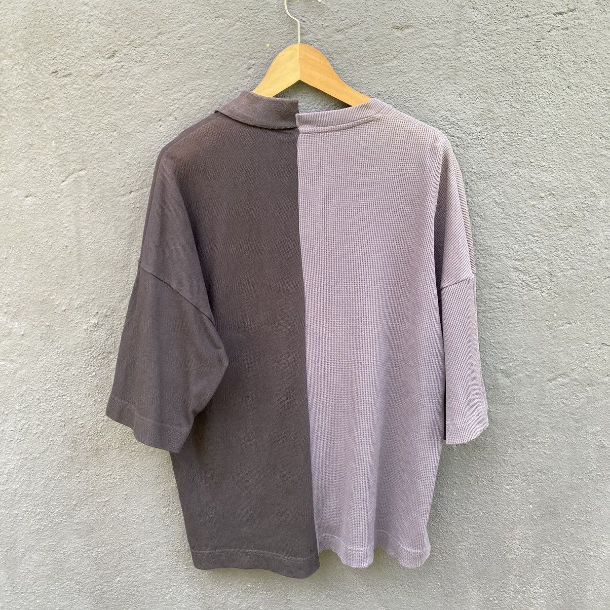 GU × Maison MIHARA YASUHIRO Faded Miharayasuhiro Good Inspiration Oversized Polo T-shirt Size US M / EU 48-50 / 2 - 2 Thumbnail