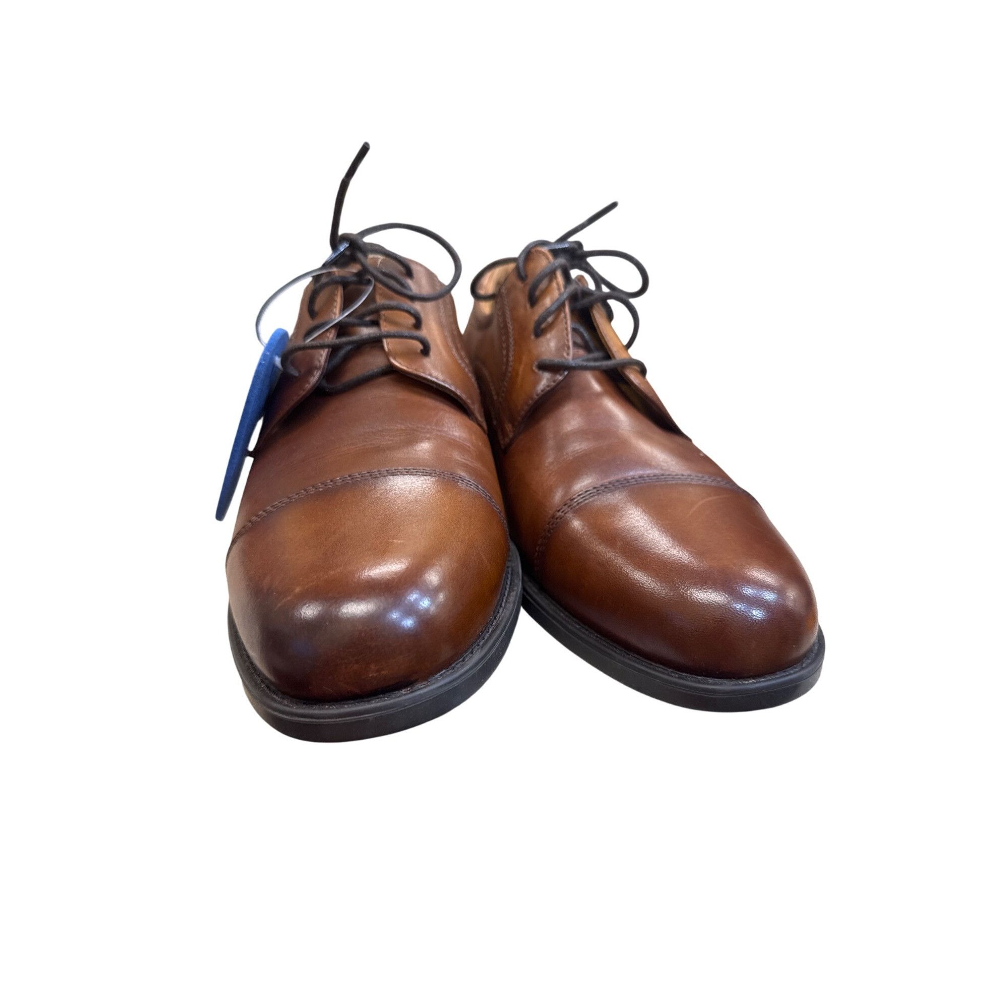 Florsheim Florsheim Mens Brown Leather Oxford Dress Shoes Size 10.5D S Size US 10.5 / EU 43-44 - 5 Thumbnail