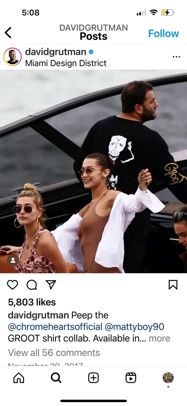 Matty Boy Matty Boy x Groot Hospitality Yacht Friends and Family Tee Size US M / EU 48-50 / 2 - 11 Thumbnail