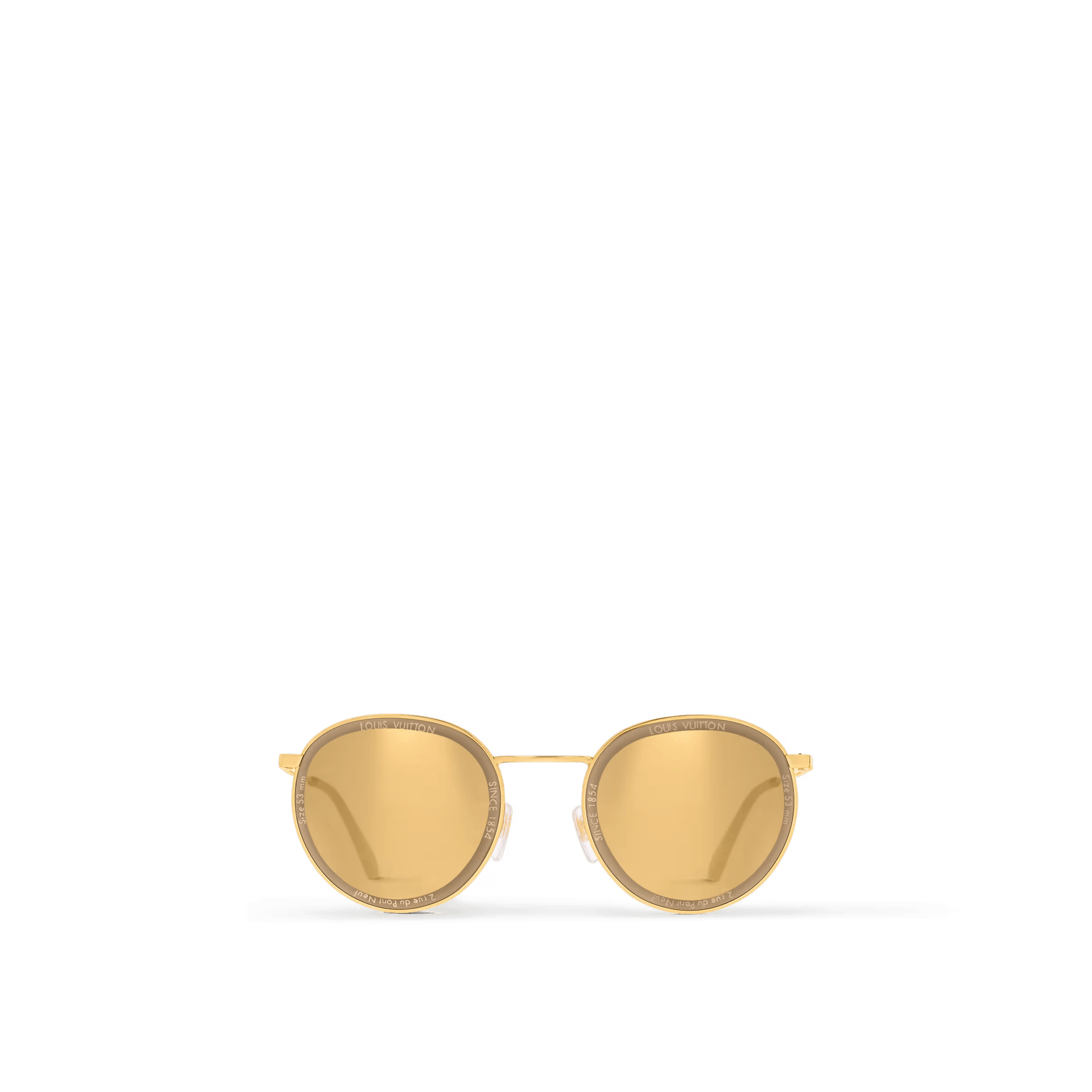 Louis Vuitton LV Super Vision Metal Round Sunglasses Size ONE SIZE - 4 Thumbnail